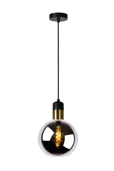 Suspension Lucide Julius 1xE27 20cm,fumée