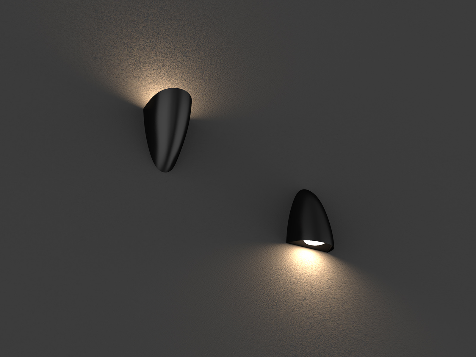 Applique led murale WL91 8w CCT IP65