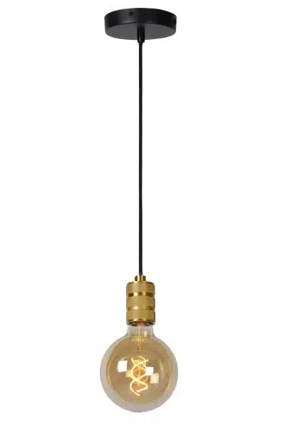 Suspension Lucide Jova 1xE27 4.6cm,or mat