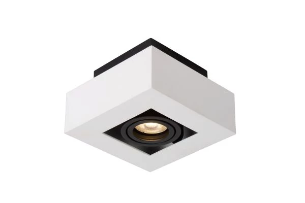 Spot Lucide plafond dimmable Xirax 1x5w (3000k),blanc