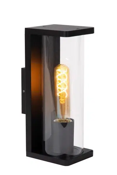 Applique Lucide Sligo 2 1xE27 IP65 H27.8,noir