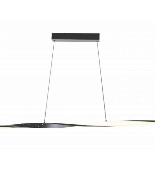 Teardrop Pendant Light Black