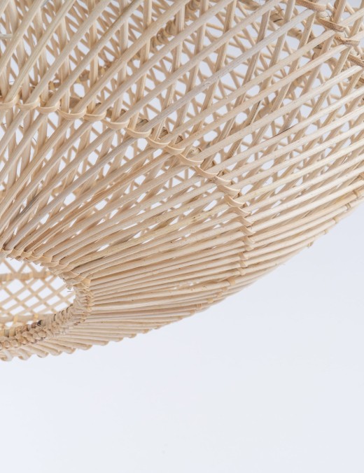 Abat-jour pour suspension Kaliba,rotin naturel