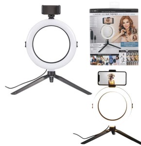 lumiere led trepied smartphone photo video