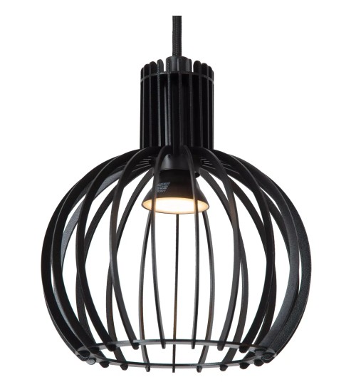 Teardrop Pendant Light Black