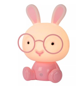 Lampe de table Lucide Dodo Rabbit dimmable 3w (3000k),rose