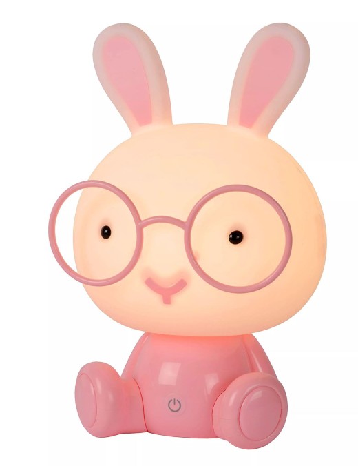 Lampe de table Lucide Dodo Rabbit dimmable 3w (3000k),rose