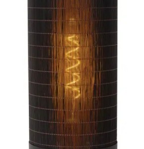 Lampe de table Lucide Tagalog 2 1xE27 H45cm,noir