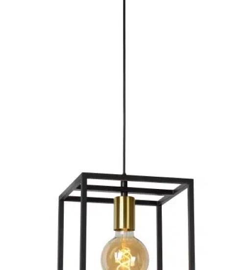 Teardrop Pendant Light Black