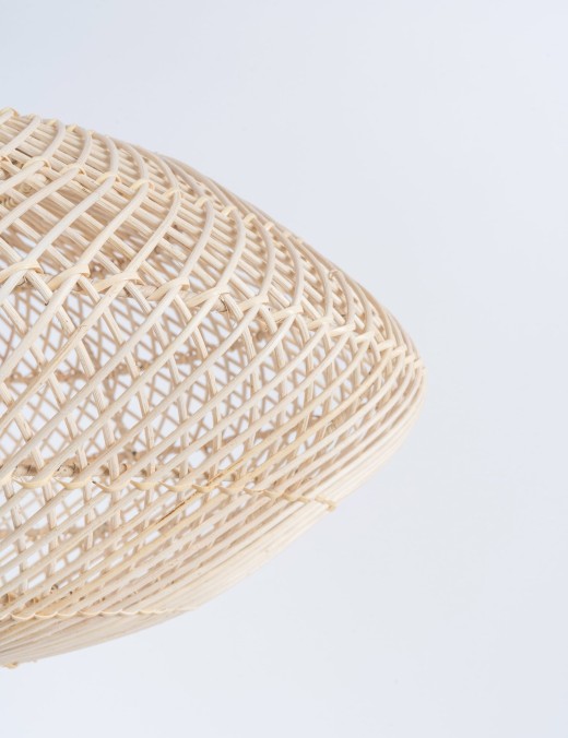 Abat-jour pour suspension Kaliba,rotin naturel