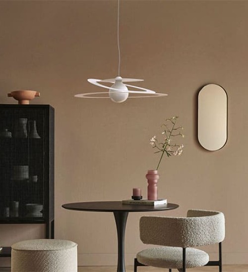 Teardrop Pendant Light Black
