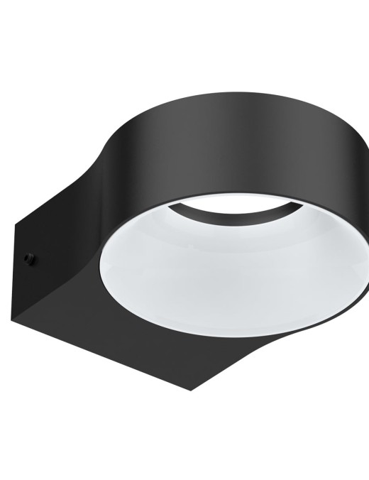 Applique led murale rond WL07 8w (3000k) IP65,noir