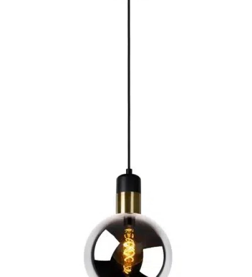 Teardrop Pendant Light Black