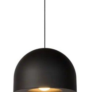 suspension lucide akron 1xe27 50cm,noir