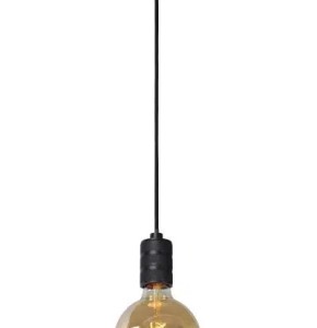 Suspension Lucide Jova 1xE27 4.6cm,noir