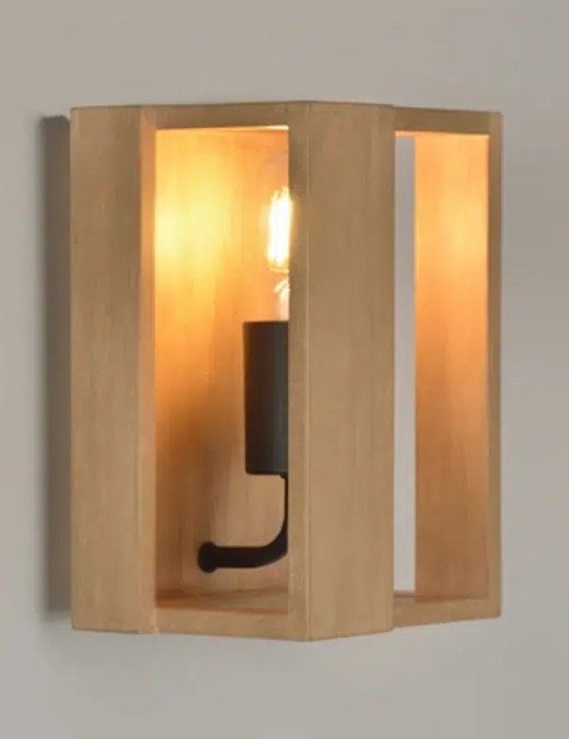 Lampe de table Corep Vancouver 1xE27,naturel