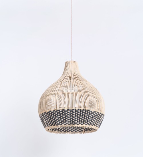 Teardrop Pendant Light Black