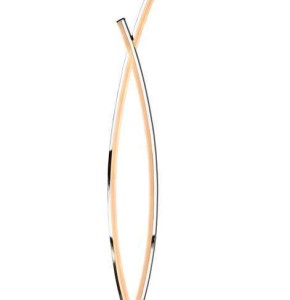 Lampadaire led Lucide Dual 30w (2700k) H125cm,chrome