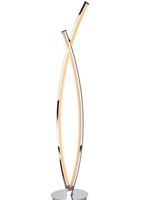 Lampadaire led Lucide Dual 30w (2700k) H125cm,chrome