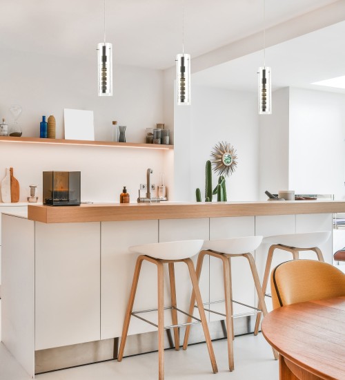 Teardrop Pendant Light Black