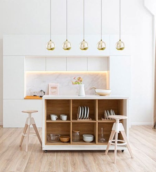 Teardrop Pendant Light Black