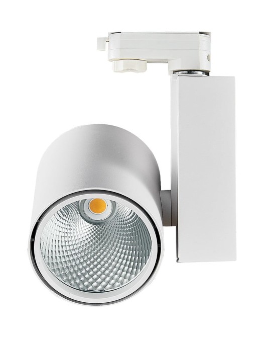 projecteur sur rail novolight triph 40w 50° cri90 ,blanc