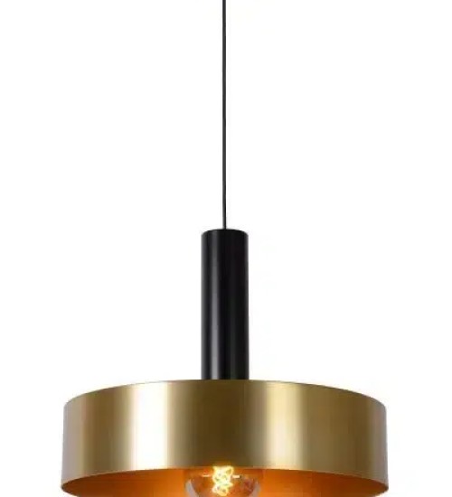 Teardrop Pendant Light Black