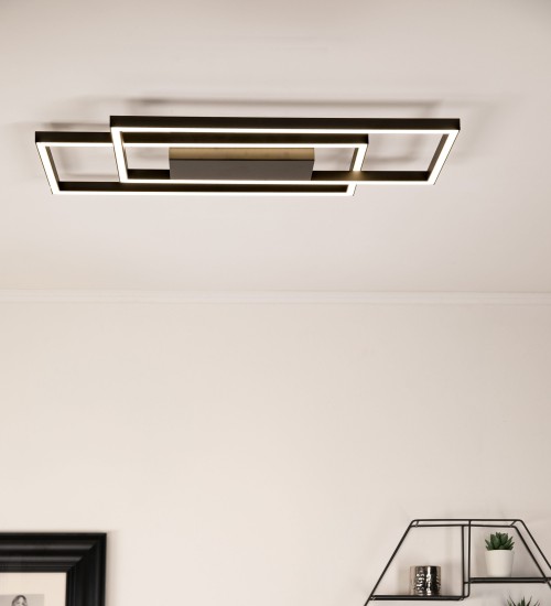 Teardrop Pendant Light Black
