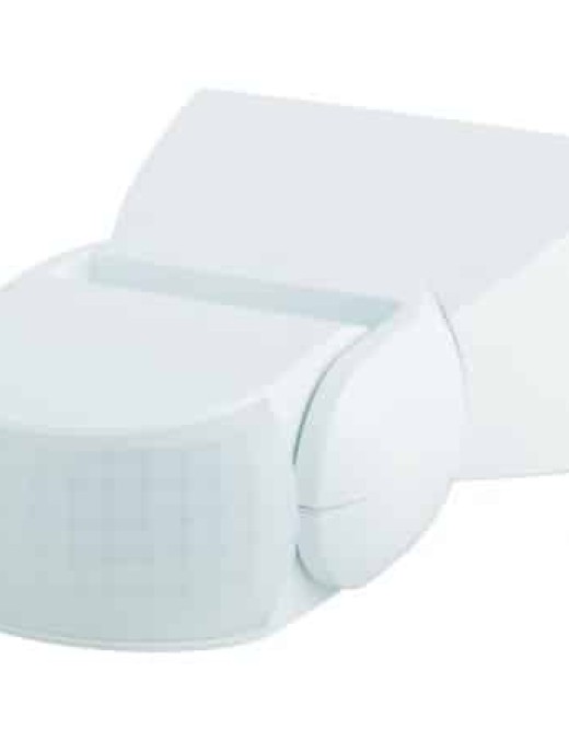 détecteur de mouvement novolight ir saillie ip65 180°,blanc
