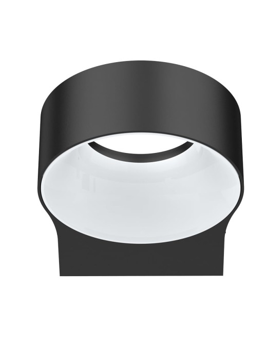 Applique led murale rond WL07 8w (3000k) IP65,noir