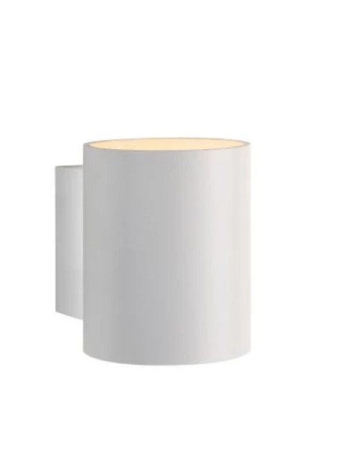 Applique Lucide murale rond Xera 1xG9,blanc