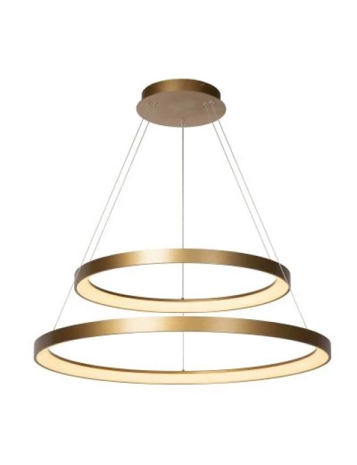 Suspension Lucide dimmable Vidal 92w (2700k) 78cm,or