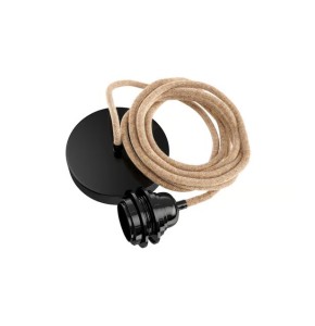 Suspension Hoopzi Hang 1 1xE27 douille noire 2.5m
