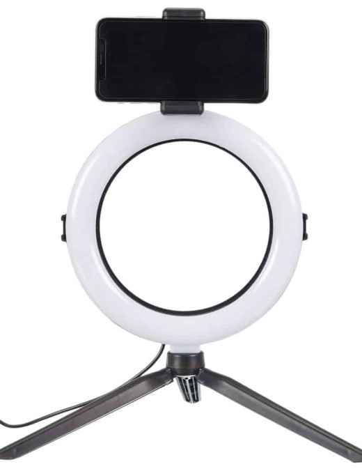 lumiere led trepied smartphone photo video