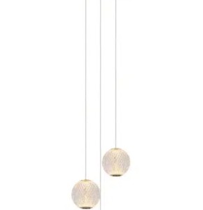 suspension lucide dim cintra 3×4.7w (2700k) 25cm,transparent