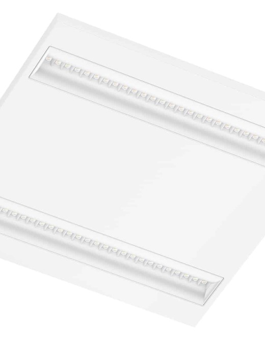 dalle led pro pmma 600x600mm 35w 3900lm ugr <16 cct,blanc
