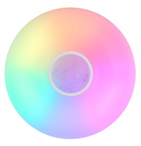 Plafonnier led Globo circulaire Sully 40w RGB + W 49cm,blanc