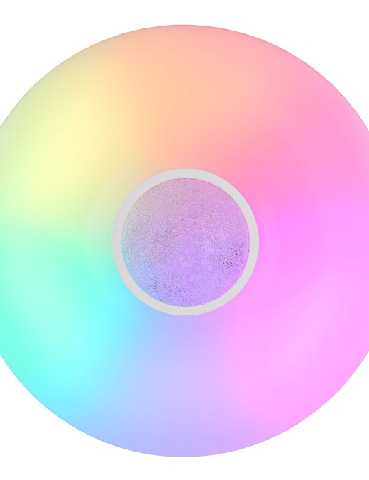 Plafonnier led Globo circulaire Sully 40w RGB + W 49cm,blanc