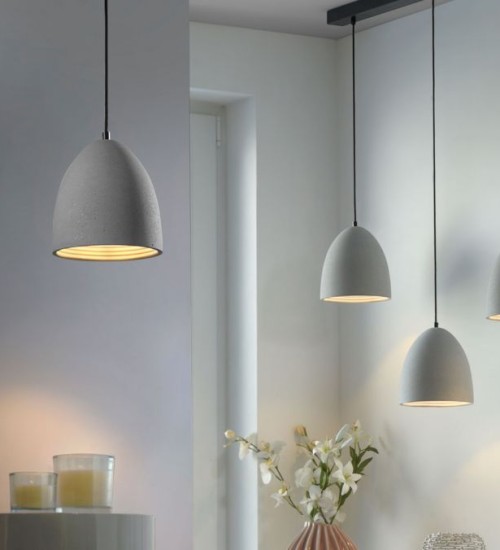 Teardrop Pendant Light Black