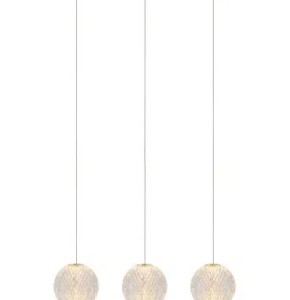 Suspension barre Lucide dim Cintra 3×4.7w (2700k) 48cm,trans