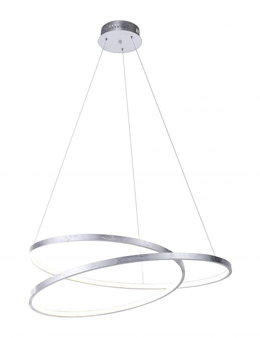Suspension Paul Neuhaus Symply Dim Roman 40w (3000k) 74cm,argent