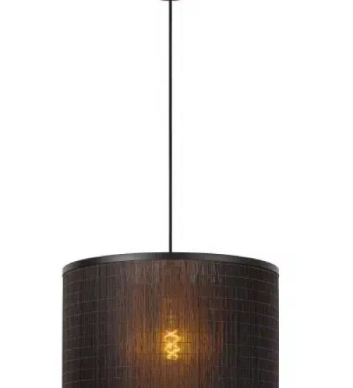 Teardrop Pendant Light Black