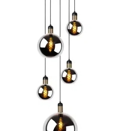 Teardrop Pendant Light Black