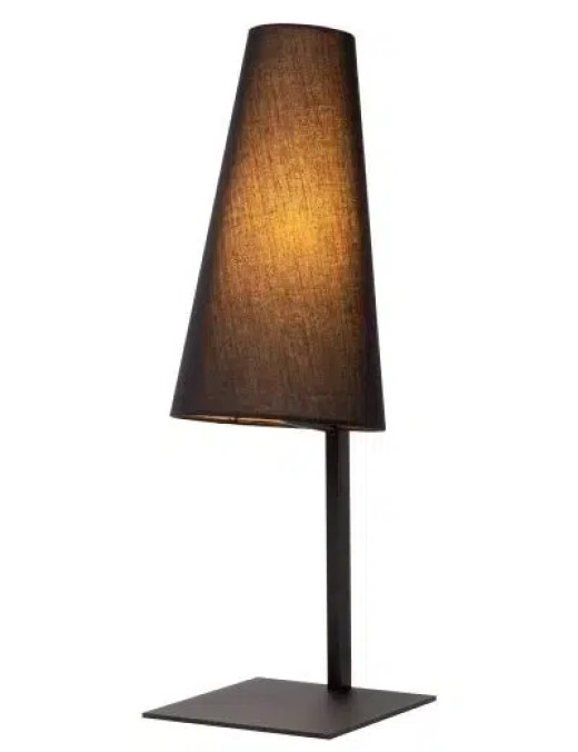 Lampe de table Lucide Gregory 1xE27,noir