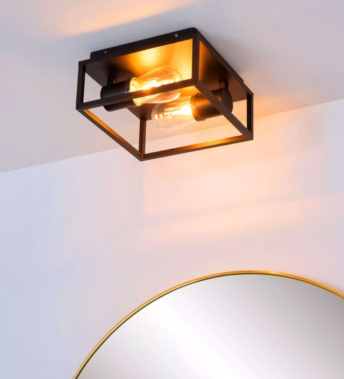 Teardrop Pendant Light Black