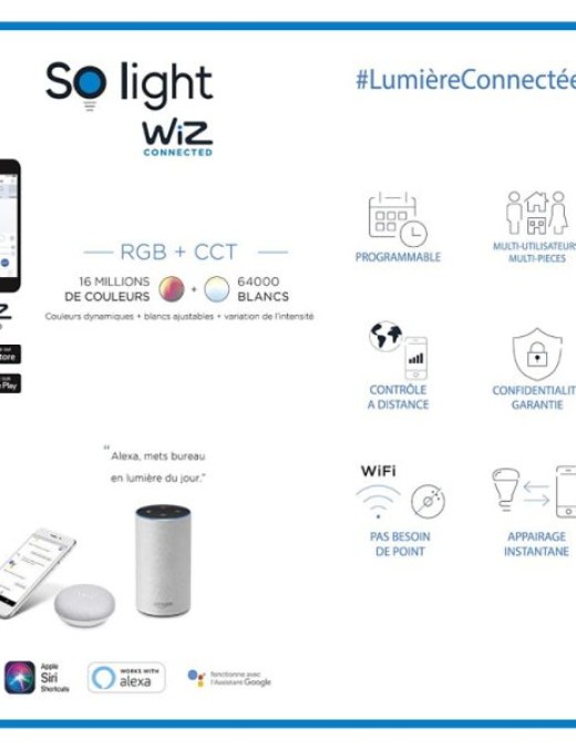 ampoule led wiz connecté wifi