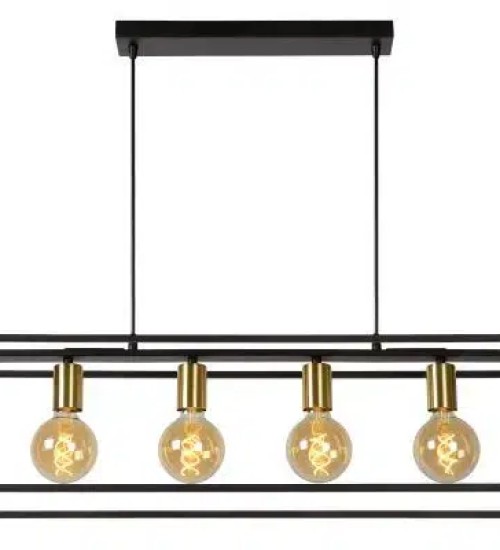 Teardrop Pendant Light Black