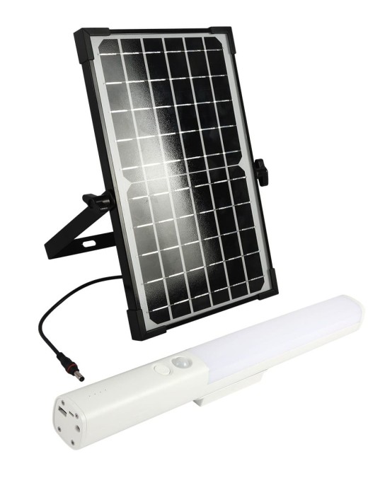réglette solaire avec panneau