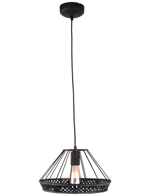 Suspension Brilliant Tory 1xE27 33cm,noir