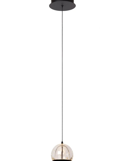 Suspenasion Lucide dim Sentubal 6.3w (2700k) 14cm,noir